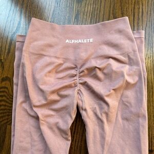 OG Alphalete Amplify Purple Dove Leggings